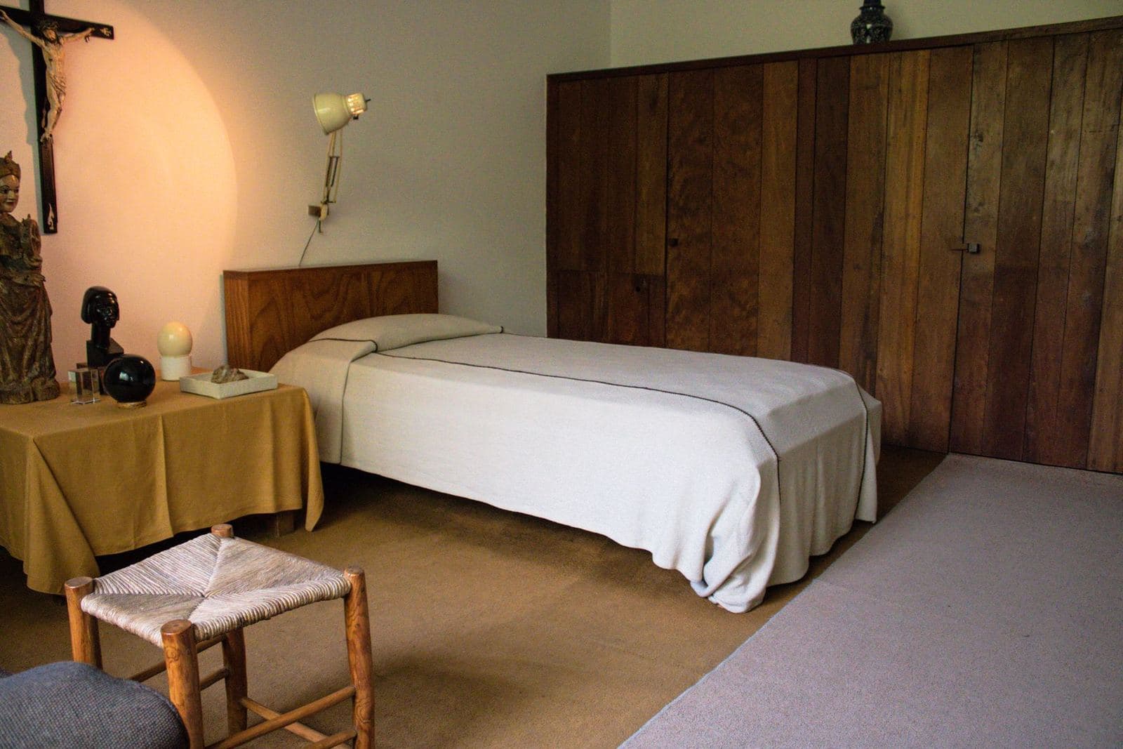 Bedroom with antique furniture