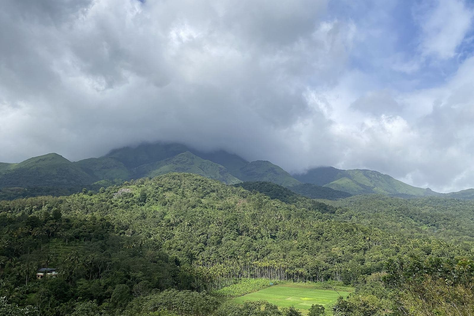 View across the Wayanad valley